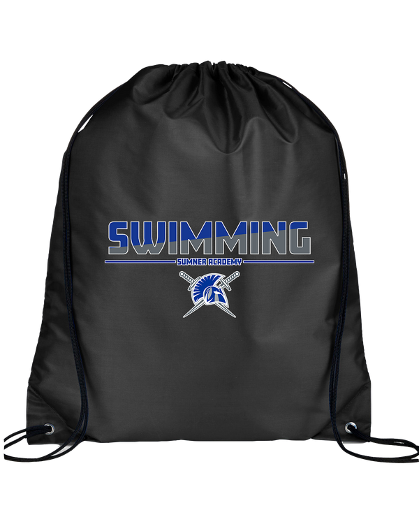 Sumner Academy Swimming Cut - Drawstring Bag