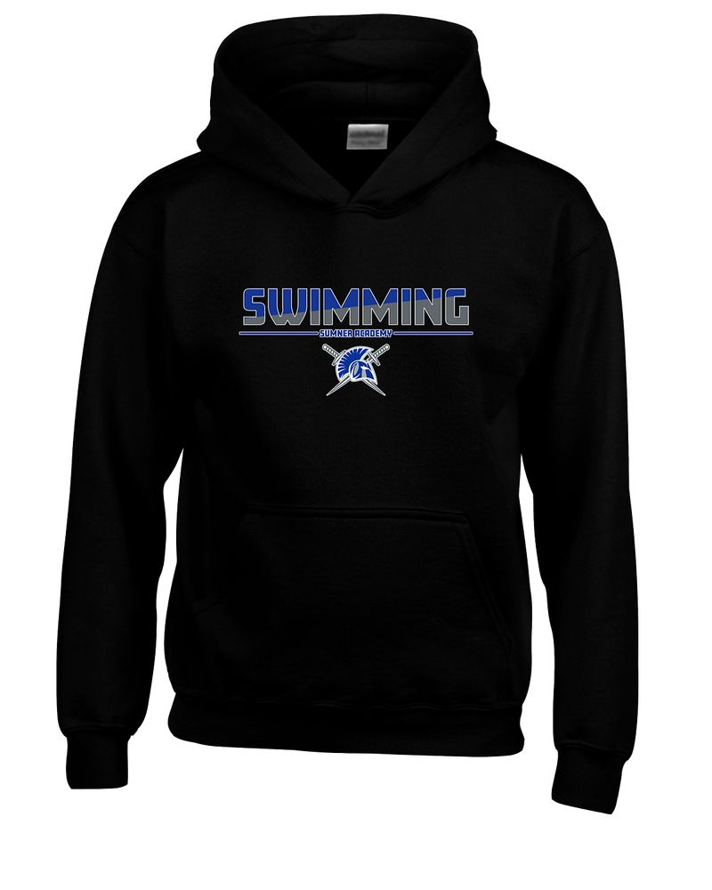 Sumner Academy Swimming Cut - Cotton Hoodie
