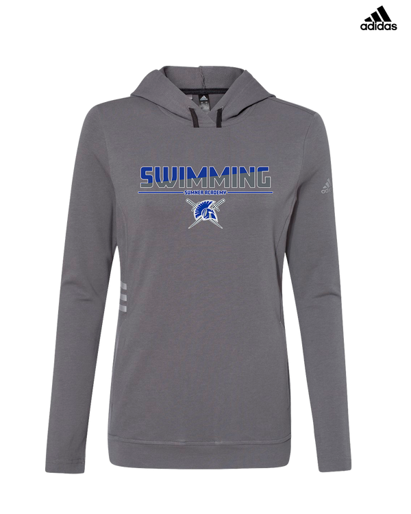Sumner Academy Swimming Cut - Adidas Women's Lightweight Hooded Sweatshirt