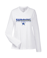 Sumner Academy Swimming Cut - Womens Performance Long Sleeve