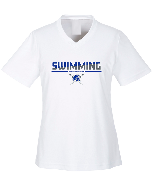 Sumner Academy Swimming Cut - Womens Performance Shirt