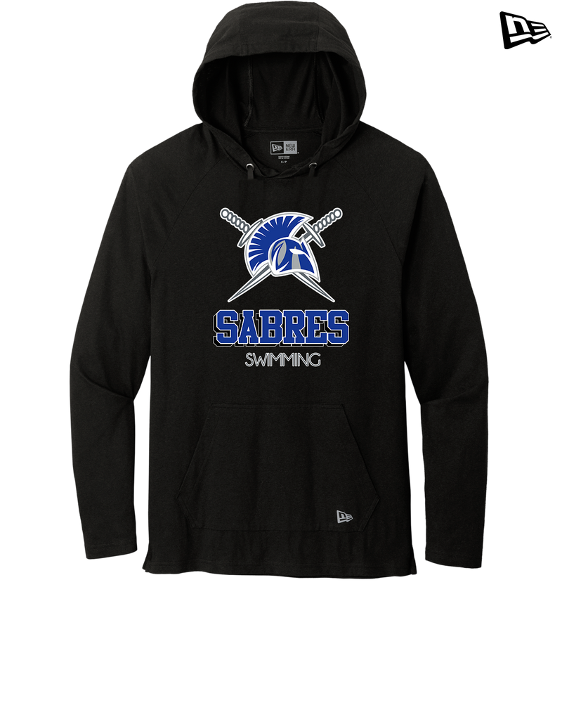 Sumner Academy Swimming Shadow - New Era Tri Blend Hoodie