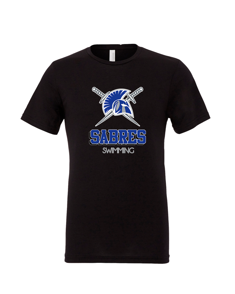 Sumner Academy Swimming Shadow - Mens Tri Blend Shirt