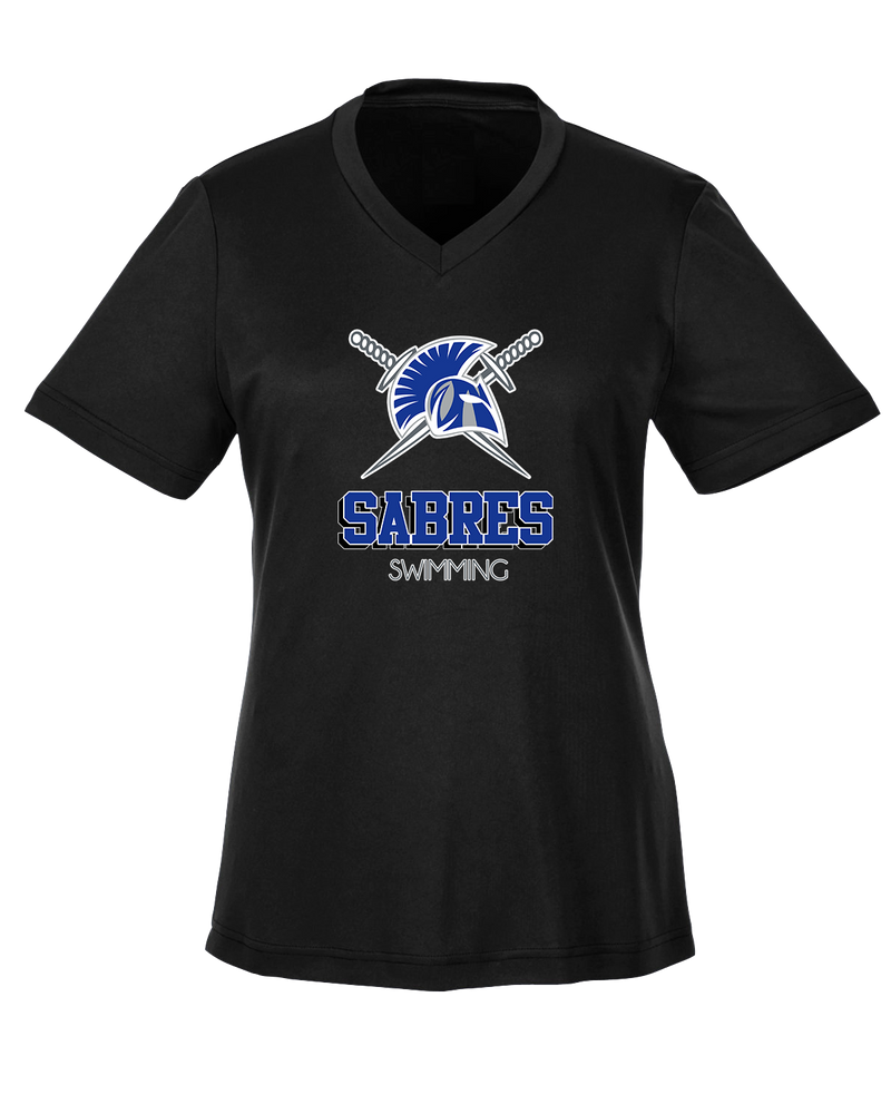 Sumner Academy Swimming Shadow - Womens Performance Shirt