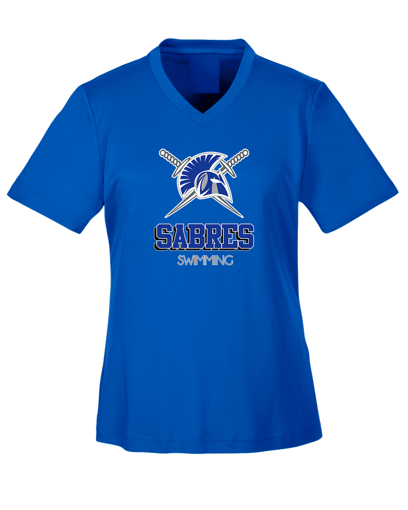 Sumner Academy Swimming Shadow - Womens Performance Shirt
