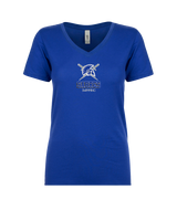 Sumner Academy Swimming Shadow - Womens V-Neck