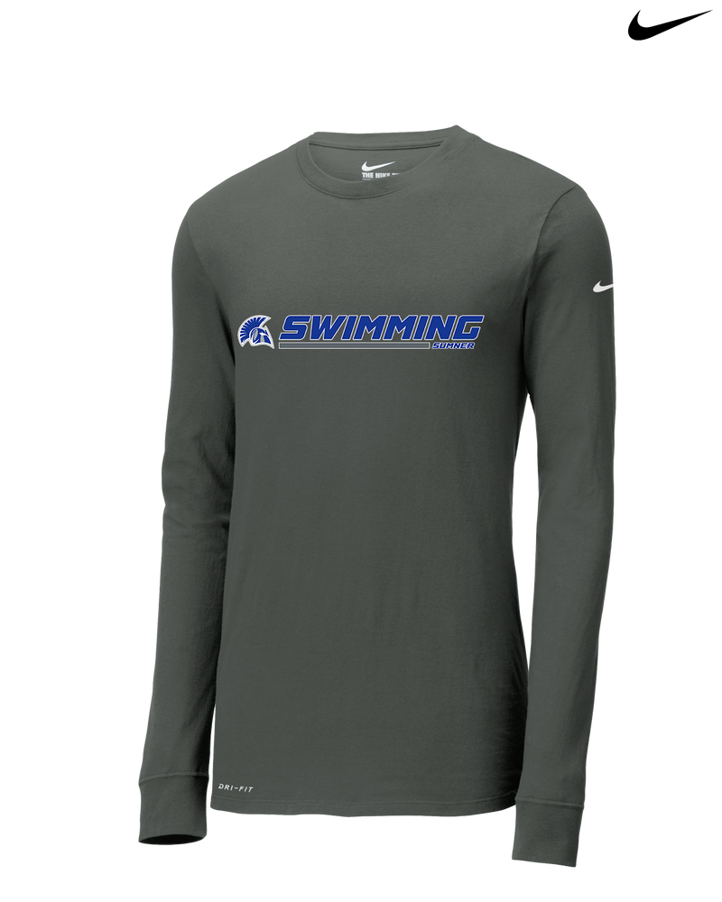 Sumner Academy Swimming Switch - Nike Dri-Fit Poly Long Sleeve