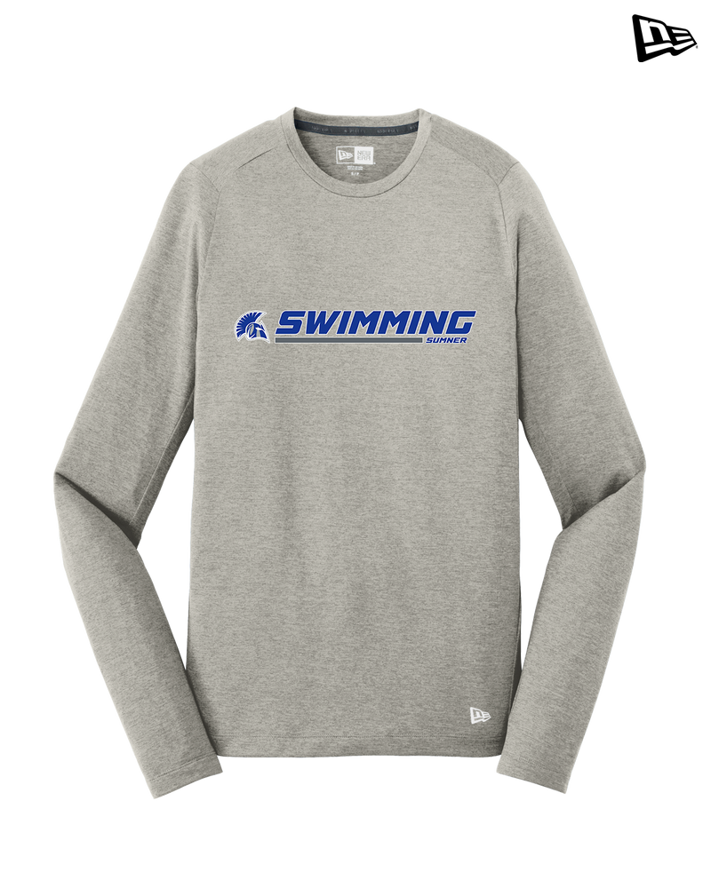 Sumner Academy Swimming Switch - New Era Long Sleeve Crew