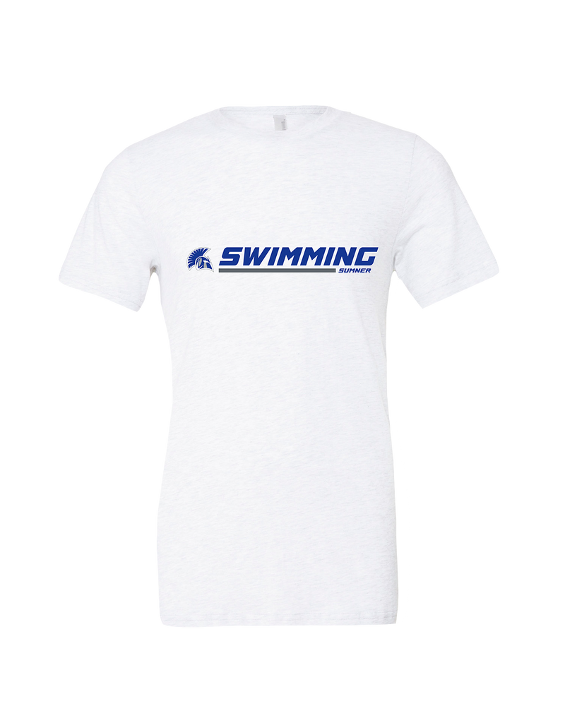 Sumner Academy Swimming Switch - Mens Tri Blend Shirt