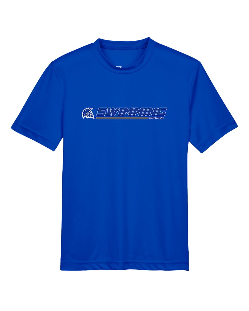 Sumner Academy Swimming Switch - Youth Performance T-Shirt