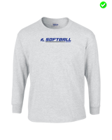 Sumner Academy Softball Switch - Mens Basic Cotton Long Sleeve