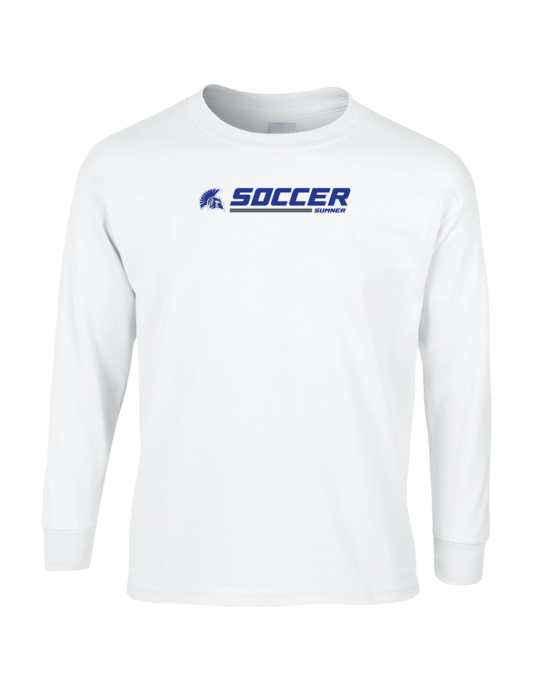 Sumner Academy Soccer Switch - Mens Basic Cotton Long Sleeve