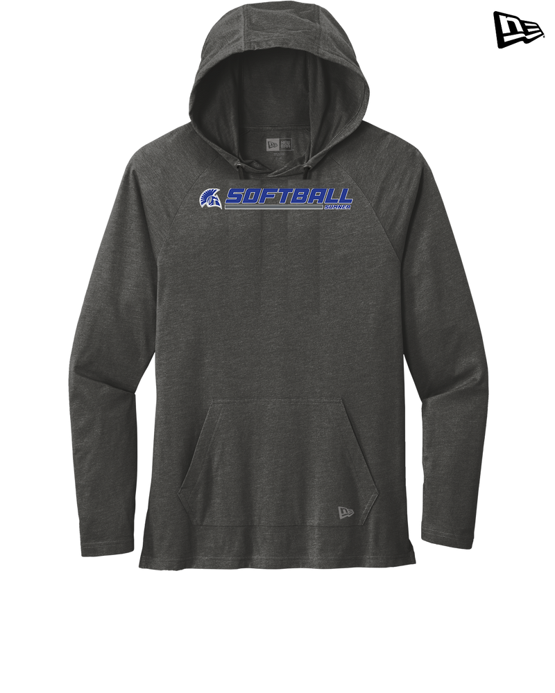 Sumner Academy Softball Switch - New Era Tri Blend Hoodie