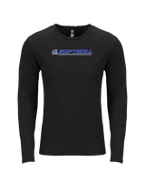 Sumner Academy Softball Switch - Tri Blend Long Sleeve