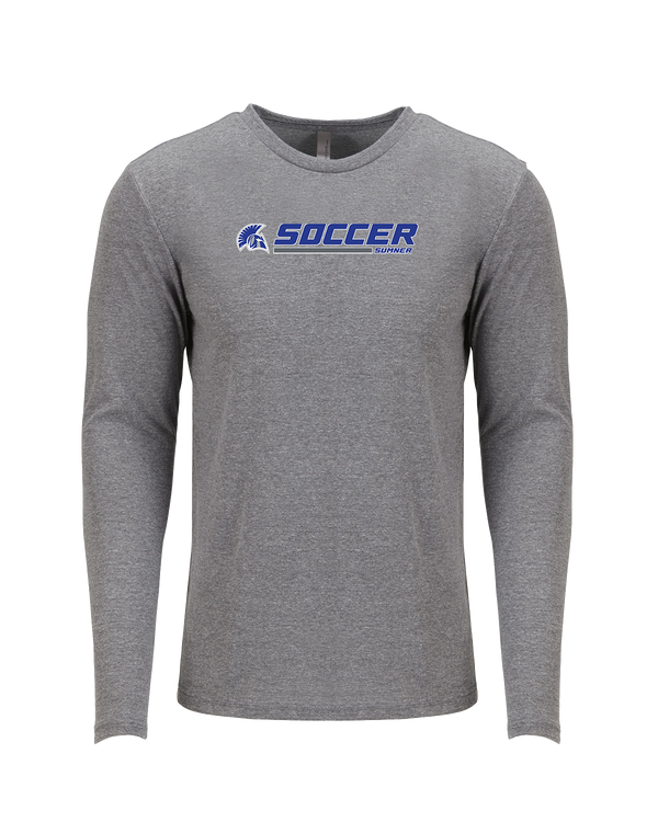 Sumner Academy Soccer Switch - Tri Blend Long Sleeve