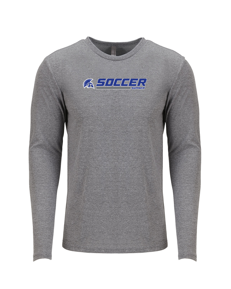 Sumner Academy Soccer Switch - Tri Blend Long Sleeve