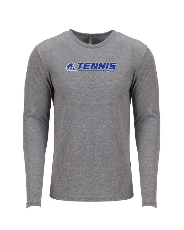 Sumner Academy Tennis Switch - Tri Blend Long Sleeve