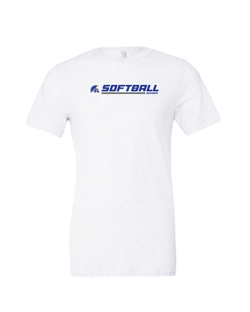 Sumner Academy Softball Switch - Mens Tri Blend Shirt