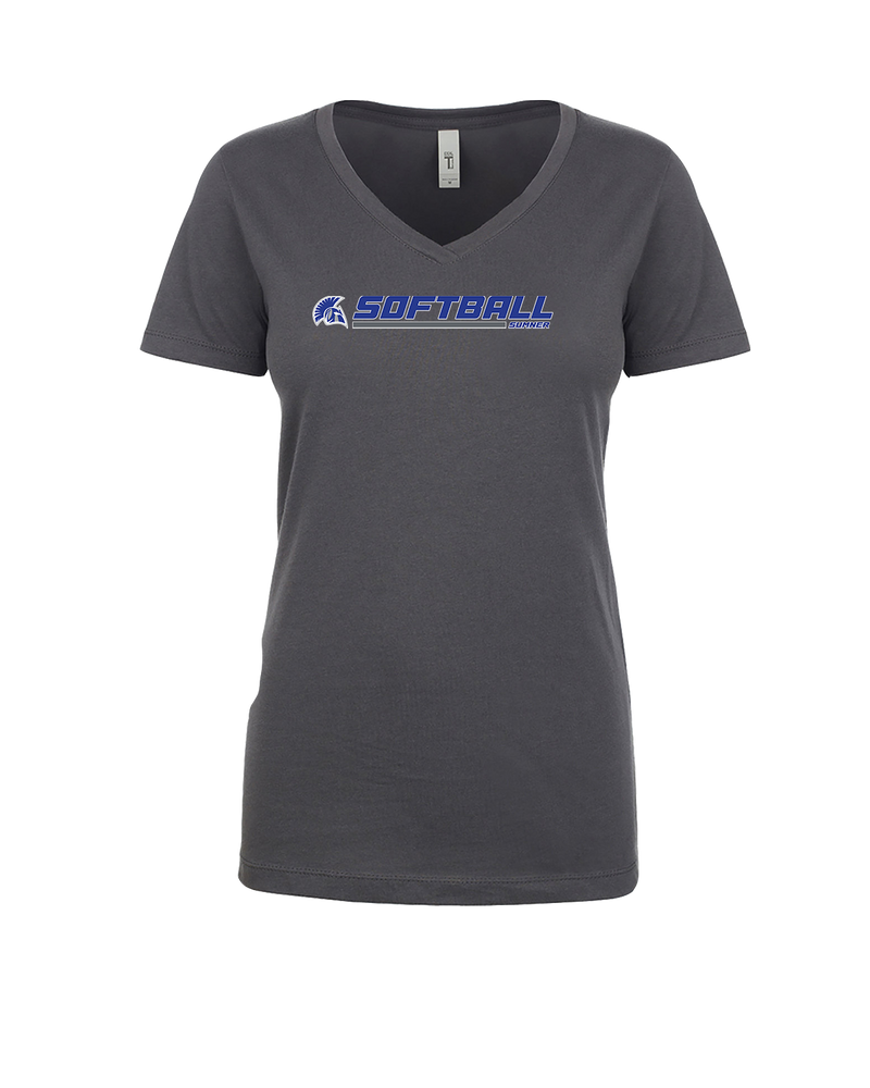 Sumner Academy Softball Switch - Womens V-Neck