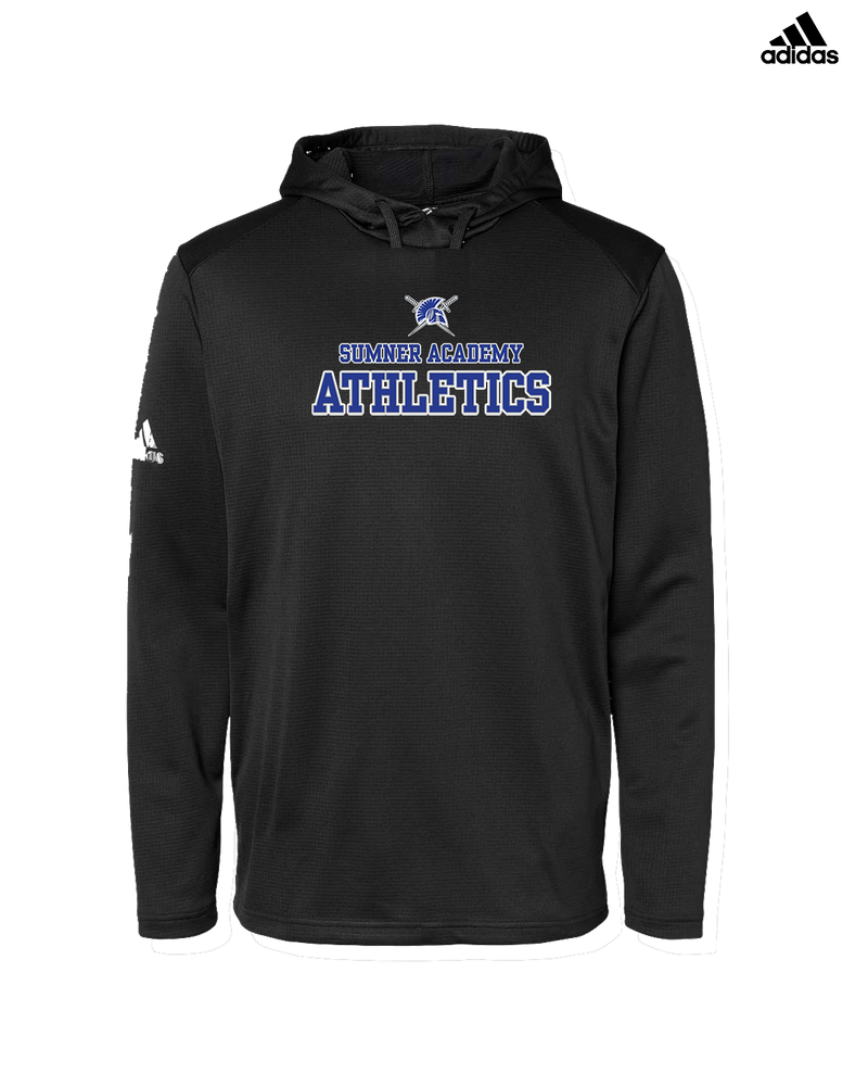 Sumner Academy Athletics Sword - Adidas Men's Hooded Sweatshirt