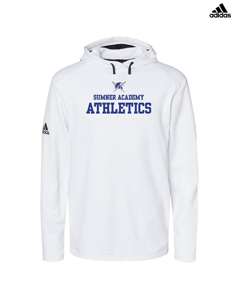 Sumner Academy Athletics Sword - Adidas Men's Hooded Sweatshirt
