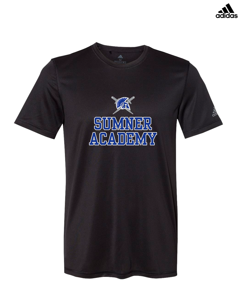 Sumner Academy Sword - Adidas Men's Performance Shirt