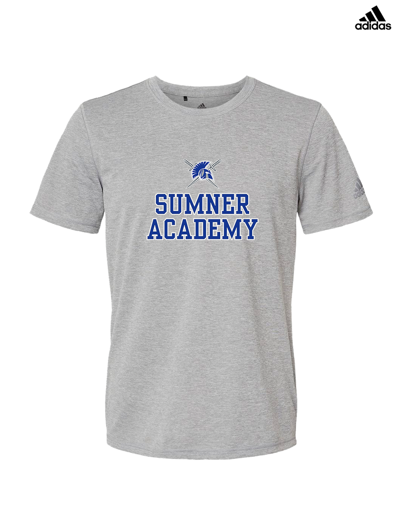 Sumner Academy Sword - Adidas Men's Performance Shirt