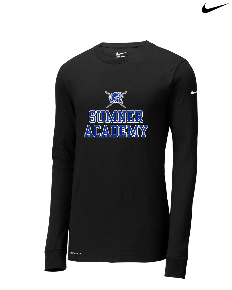 Sumner Academy Sword - Nike Dri-Fit Poly Long Sleeve