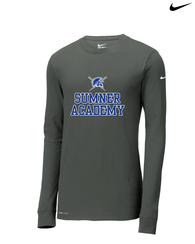 Sumner Academy Sword - Nike Dri-Fit Poly Long Sleeve
