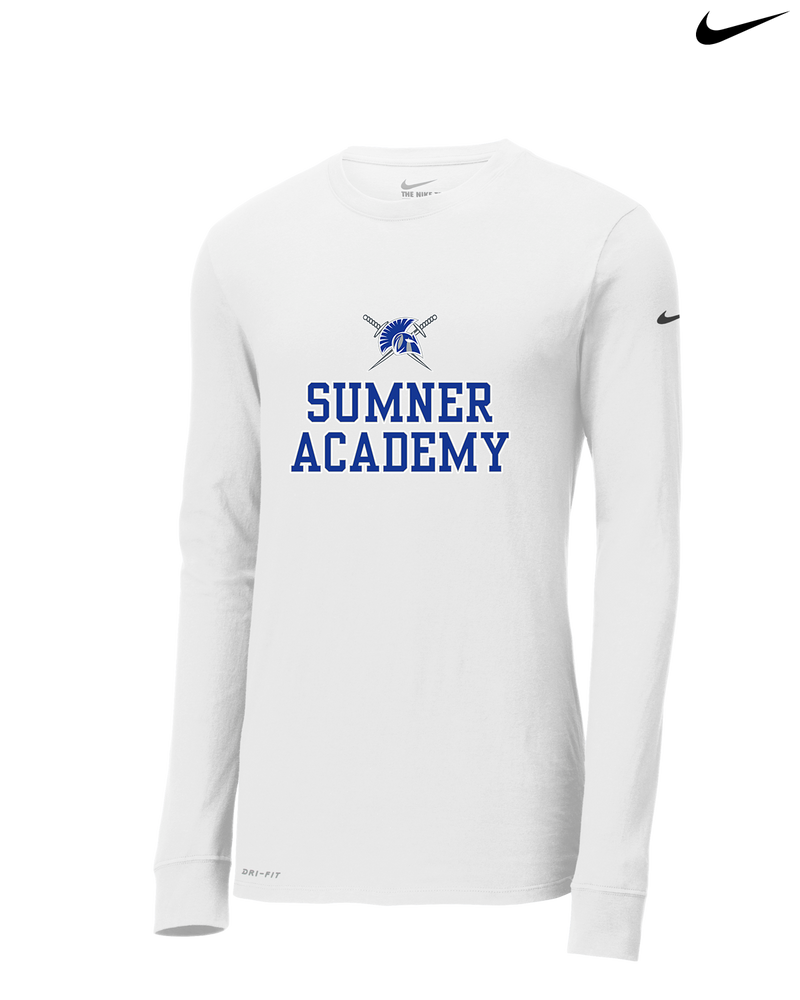 Sumner Academy Sword - Nike Dri-Fit Poly Long Sleeve