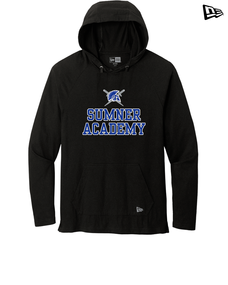 Sumner Academy Sword - New Era Tri Blend Hoodie