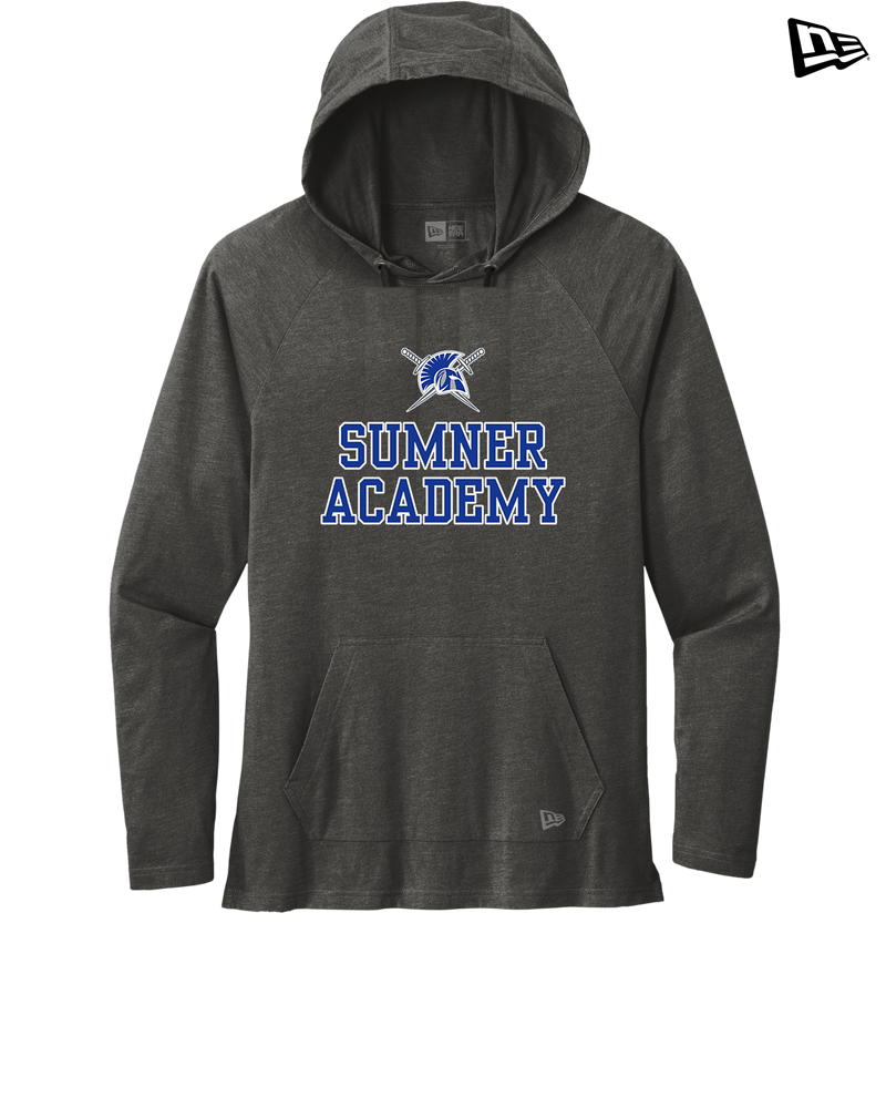 Sumner Academy Sword - New Era Tri Blend Hoodie