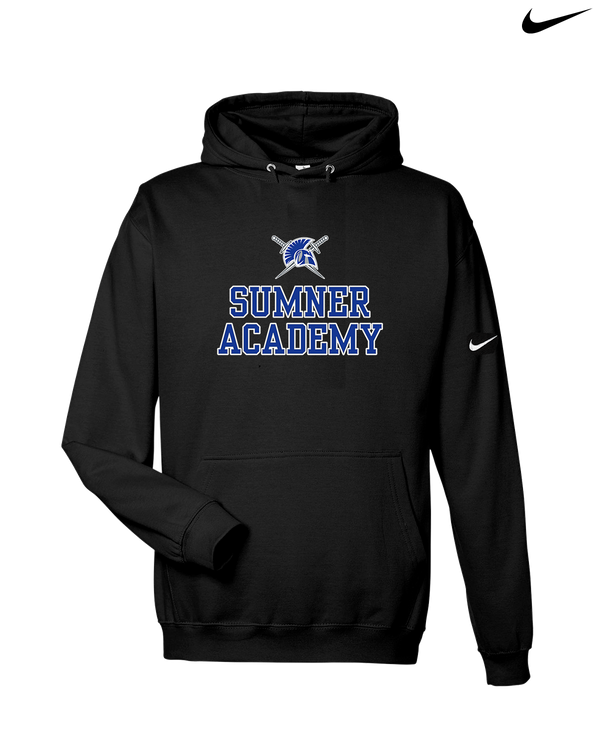 Sumner Academy Sword - Nike Club Fleece Hoodie