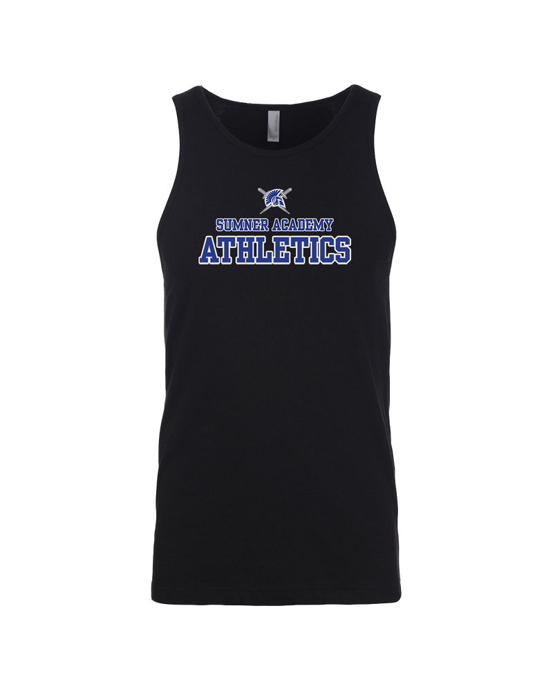 Sumner Academy Athletics Sword - Mens Tank Top