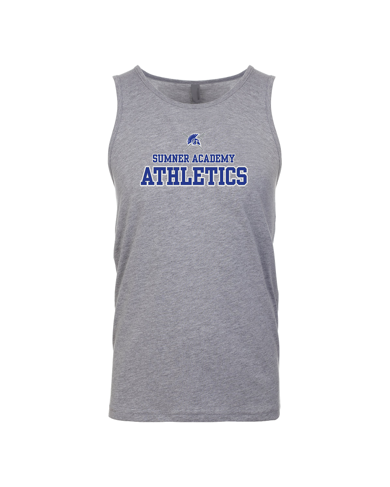 Sumner Academy Athletics Sword - Mens Tank Top