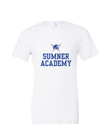 Sumner Academy Sword - Mens Tri Blend Shirt