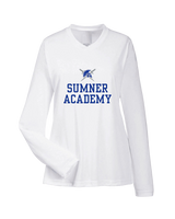 Sumner Academy Sword - Womens Performance Long Sleeve