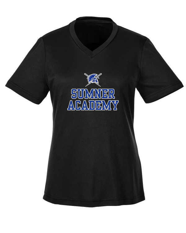 Sumner Academy Sword - Womens Performance Shirt