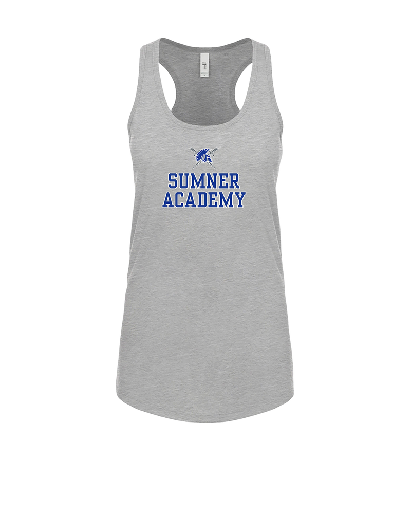 Sumner Academy Sword - Womens Tank Top