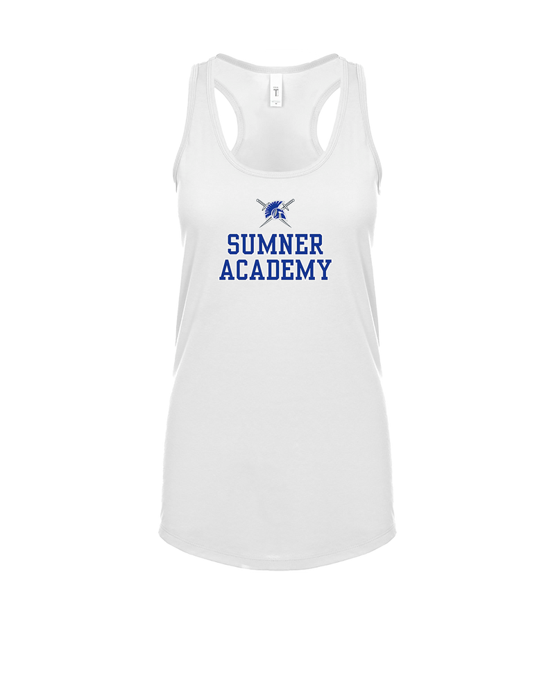 Sumner Academy Sword - Womens Tank Top