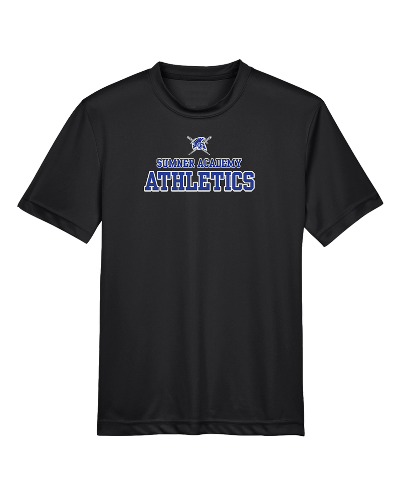 Sumner Academy Athletics Sword - Youth Performance T-Shirt