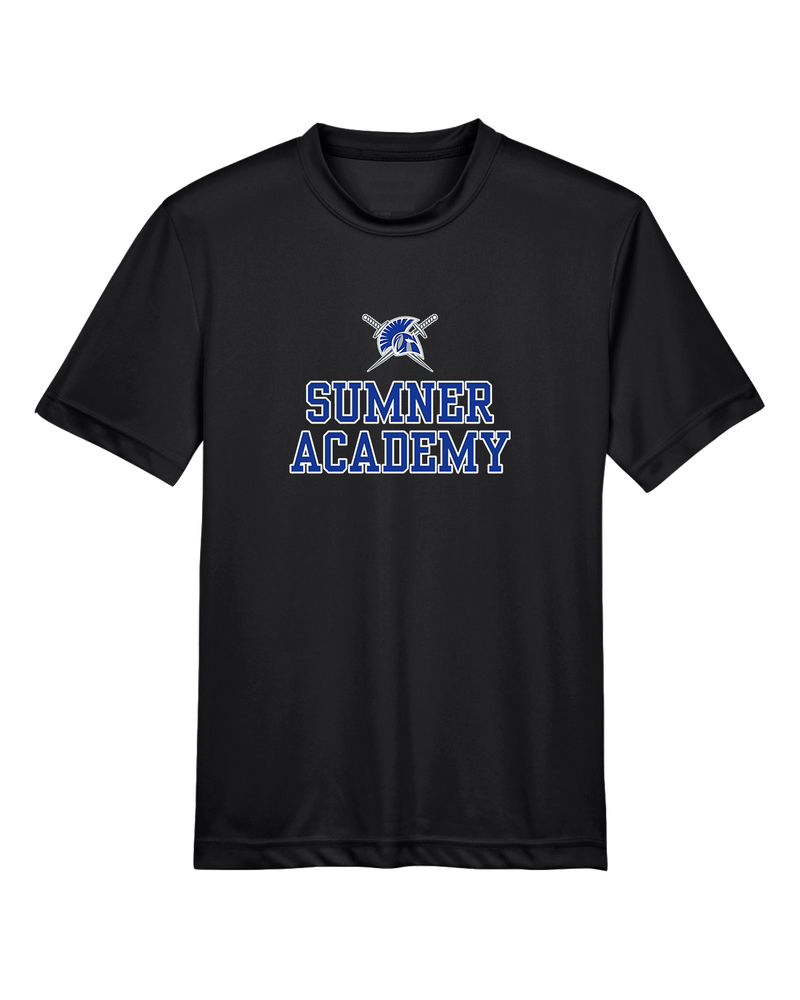 Sumner Academy Sword - Youth Performance T-Shirt