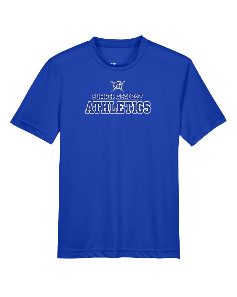 Sumner Academy Athletics Sword - Youth Performance T-Shirt
