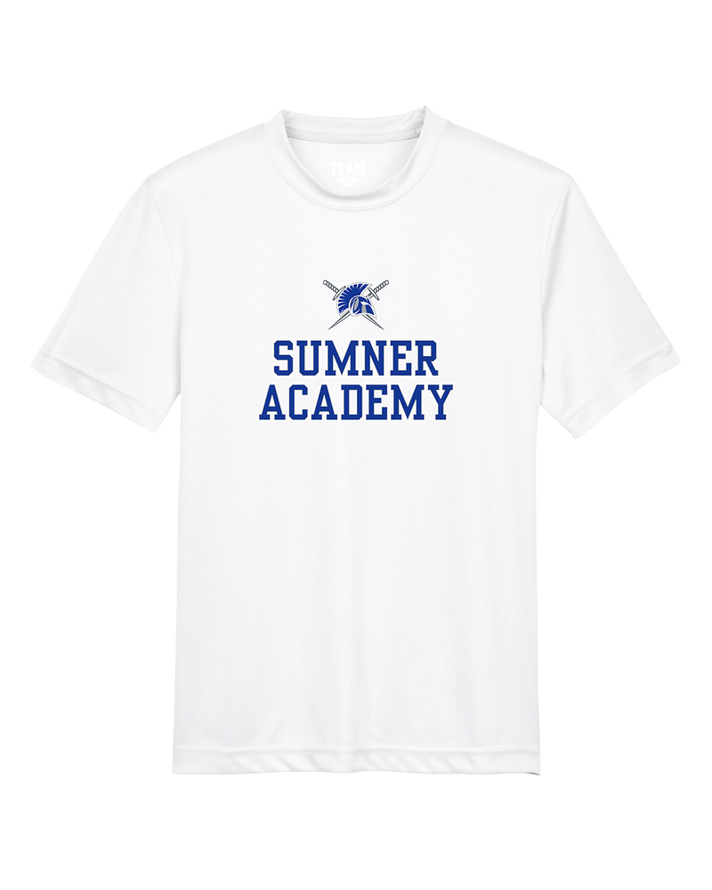 Sumner Academy Sword - Youth Performance T-Shirt