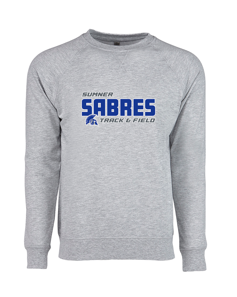 Sumner Academy Track & Field Bold - Crewneck Sweatshirt