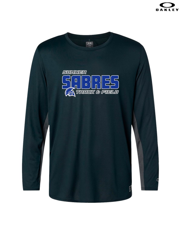 Sumner Academy Track & Field Bold - Oakley Hydrolix Long Sleeve