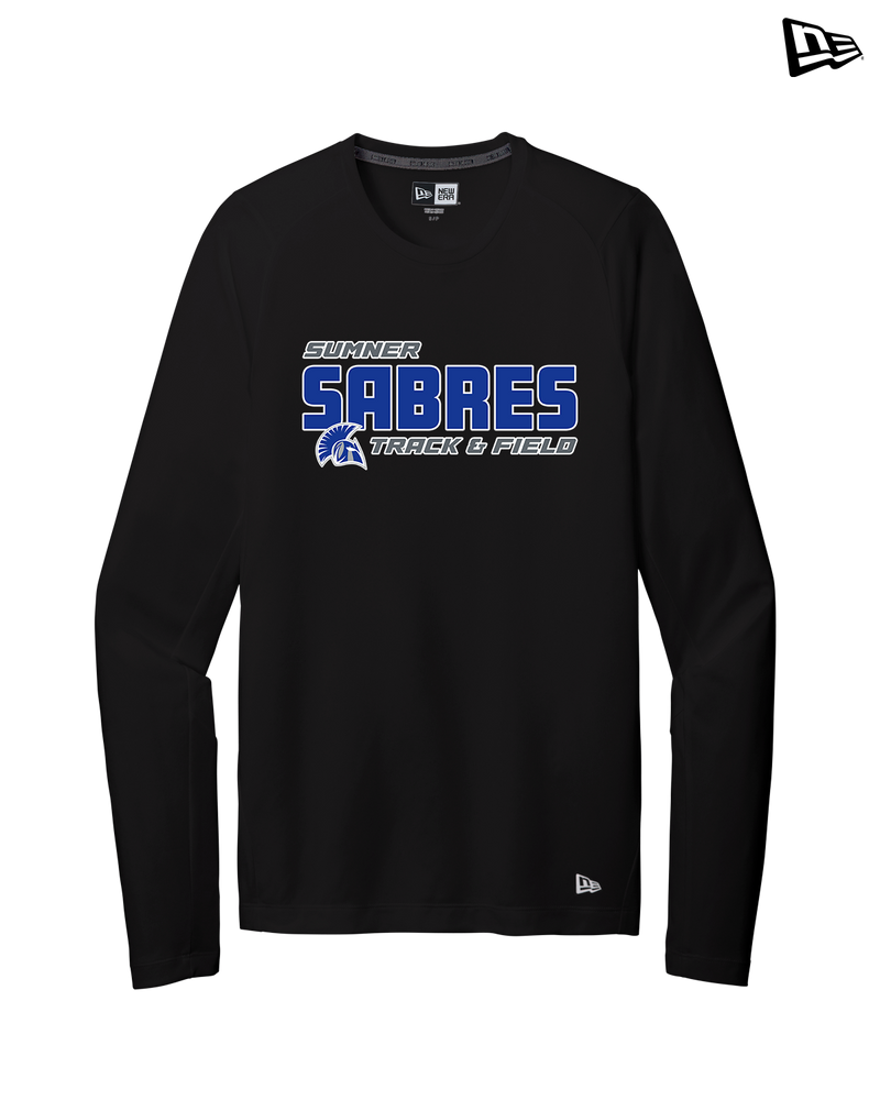 Sumner Academy Track & Field Bold - New Era Long Sleeve Crew