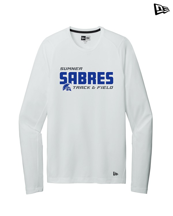 Sumner Academy Track & Field Bold - New Era Long Sleeve Crew