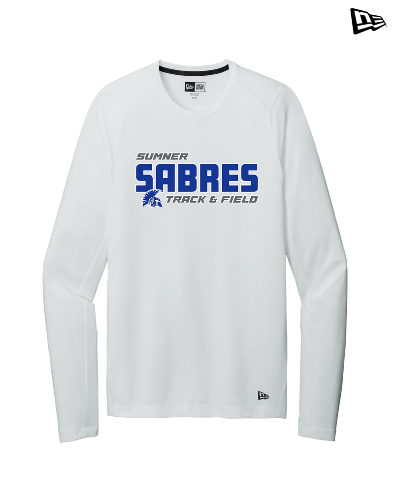 Sumner Academy Track & Field Bold - New Era Long Sleeve Crew