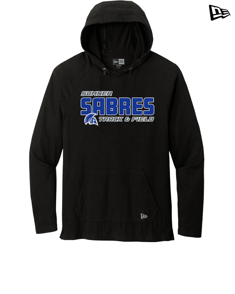 Sumner Academy Track & Field Bold - New Era Tri Blend Hoodie